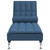 Massage Chaise Lounge Blue Fabric (100% polyester) Single A949-379449  Massage Chaise Lounge Blue Fabric (100% polyester) Single A949-379449