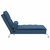 Massage Chaise Lounge Blue Fabric (100% polyester) Single A949-379449  Massage Chaise Lounge Blue Fabric (100% polyester) Single A949-379449