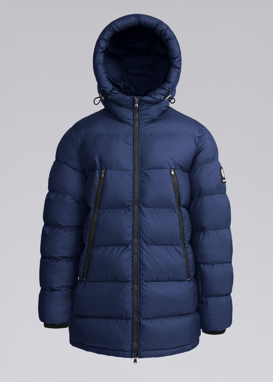 RAVINE MID PUFFER JACKET-NAVY Signature Menswear