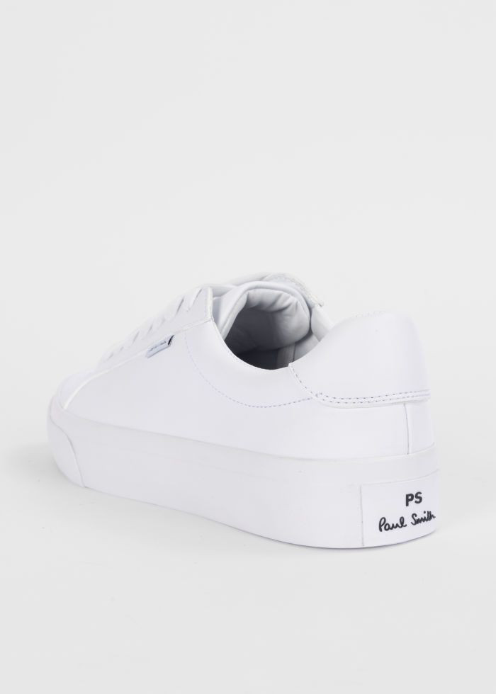 AMOS WHITE TRAINER-WHITE - Signature Menswear