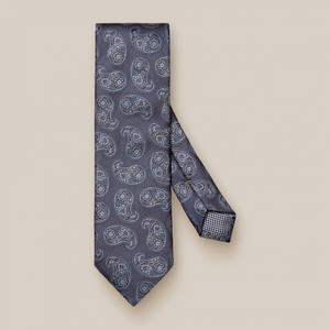 PAISLEY TIE-NAVY