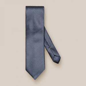 GEOMETRIC TIE-NAVY