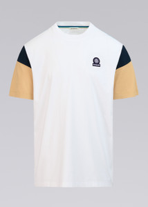 RELAXED PANEL T-SHIRT-WHITE RELAXED PANEL T-SHIRT-WHITE