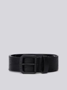 VINTAGE LEATHER BELT-BLACK VINTAGE LEATHER BELT-BLACK