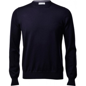 CREW NECK-NAVY