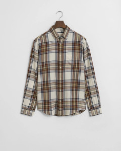 WINDBLOWN FLANNEL CHECK SHIRT-CREAM WINDBLOWN FLANNEL CHECK SHIRT-CREAM