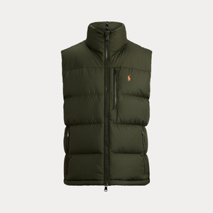 GORHAM DOWN GILET-OLIVE GORHAM DOWN GILET-OLIVE