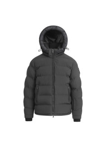 Banks puffer jacket-CHARCOAL Banks puffer jacket-CHARCOAL