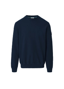 BADGE LOGO SWEATSHIRT-NAVY BADGE LOGO SWEATSHIRT-NAVY