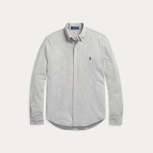 FEATHERWEIGHT MESH SHIRT-GREY HTR