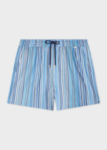 JACQ SIG SWIM SHORT-BLUE