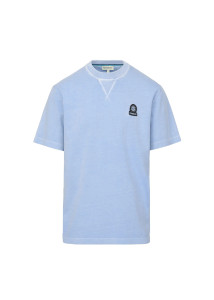 Sandbanks Dusty Blue Mineral Wash T-shirt