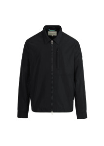 Sandbanks Black Utility Overshirt Jacket