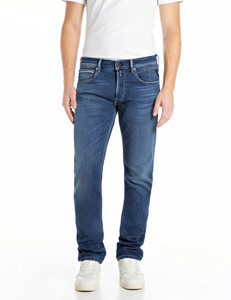 Front Dark Blue Touch replay denims