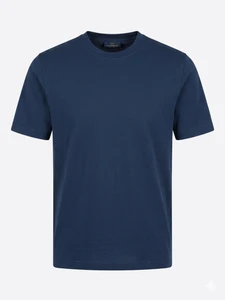 GARMENT DYED T-SHIRT-NAVY