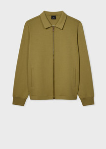 ZIP SWEATSHIRT-GREEN