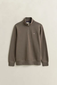 REG SHIELD HALF ZIP SWEAT-FADED TAUPE