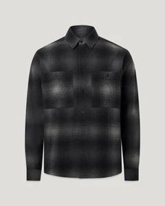 OUTPOST SHIRT BRUSHED COTTON-BLACK