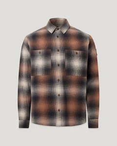 OUTPOST SHIRT BRUSHED COTTON-BROWN