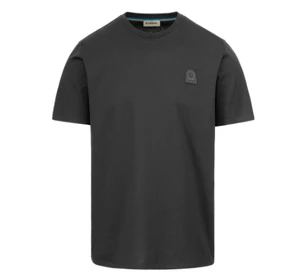 RUBBERISED BADGE LOGO T-SHIRT-ANTHRACITE