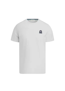 BADGE LOGO T-SHIRT-WHITE
