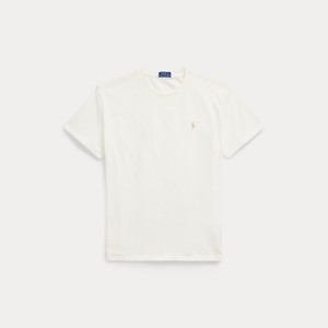 CLASSIC FIT JERSEY T-SHIRT-CREAM