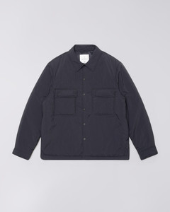 NEST PADDED OVERSHIRT LS-NAVY