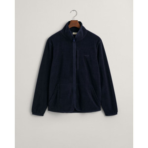 FLEECE ZIP JACKET-NAVY FLEECE ZIP JACKET-NAVY