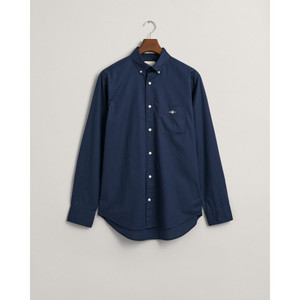 REG POPLIN SHIRT-NAVY REG POPLIN SHIRT-NAVY