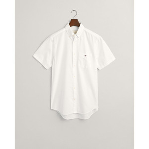 REG OXFORD SS SHIRT-WHITE REG OXFORD SS SHIRT-WHITE
