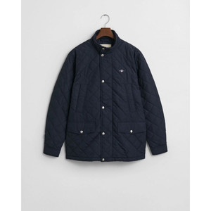 QUILTED WINDCHEATER MID LENGTH-NAVY QUILTED WINDCHEATER MID LENGTH-NAVY
