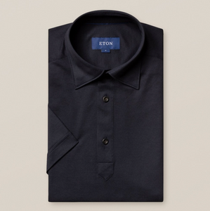 PIQUE POLOSHIRT-NAVY PIQUE POLOSHIRT-NAVY