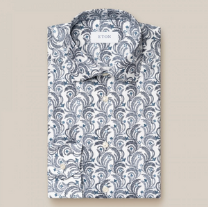 FLORAL SHIRT-LIGHT BLUE FLORAL SHIRT-LIGHT BLUE