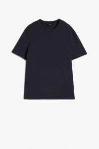LUXE PERFORMANCE T-SHIRT-NAVY