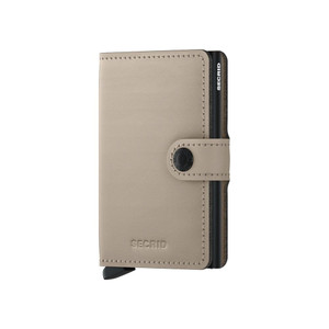 MINI WALLET MATTE-LIGHT BROWN MINI WALLET MATTE-LIGHT BROWN