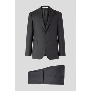 SUIT - CANVASSED-DARK GREY SUIT - CANVASSED-DARK GREY