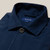 TWILL BRUSHED OVERSHIRT-NAVY