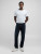 Model wearing HYPERFLEX GROVER STRAIGHT FIT HYPERFLEX K00 - DARK BLUE