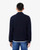 HIGH NECK ZIPPED SWEATSHIRT-NAVY
