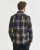 WINDBLOWN FLANNEL CHECK SHIRT-NAVY