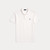 CUSTOM SLIM FIT STRETCH MESH POLO SHIRT -WHITE