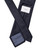 SILK/LINEN/COTTON TIE-NAVY