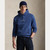 LOGO DOUBLE KNIT HOODIE- NIGHT NAVY