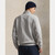 DOUBLE KNIT ¼ ZIP SWEAT-GREY