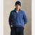 DOUBLE KNIT ¼ ZIP SWEAT-NAVY