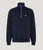 QUARTER ZIP SWEATSHIRT-NAVY