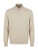 FRESCO COTTON ½ ZIP SWEATER-BEIGE