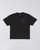 Front of Edwin Music Channel T-shirt in black