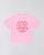Back print of Edwin Music Channel T-shirt in pink
