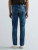 back of Hyperflex Grover Straight Fit jeans in light blue